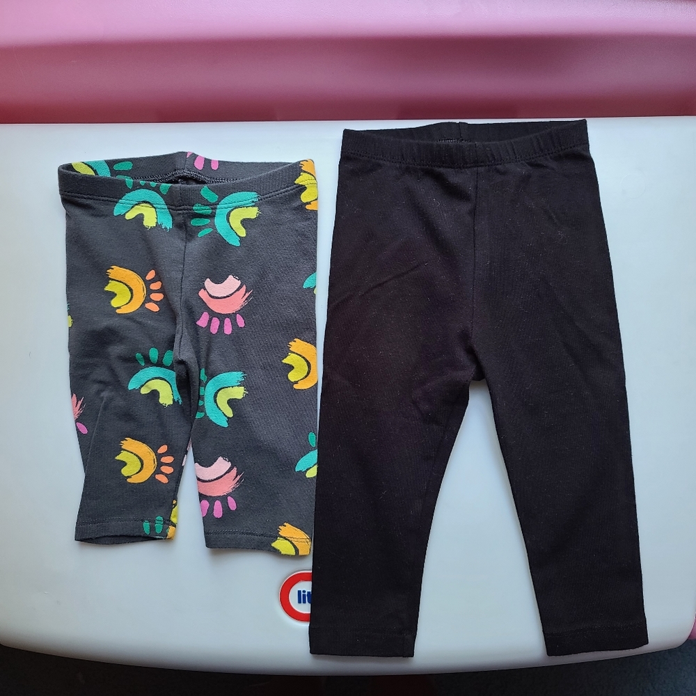 Bundle of 2 baby leggings 18-24 months